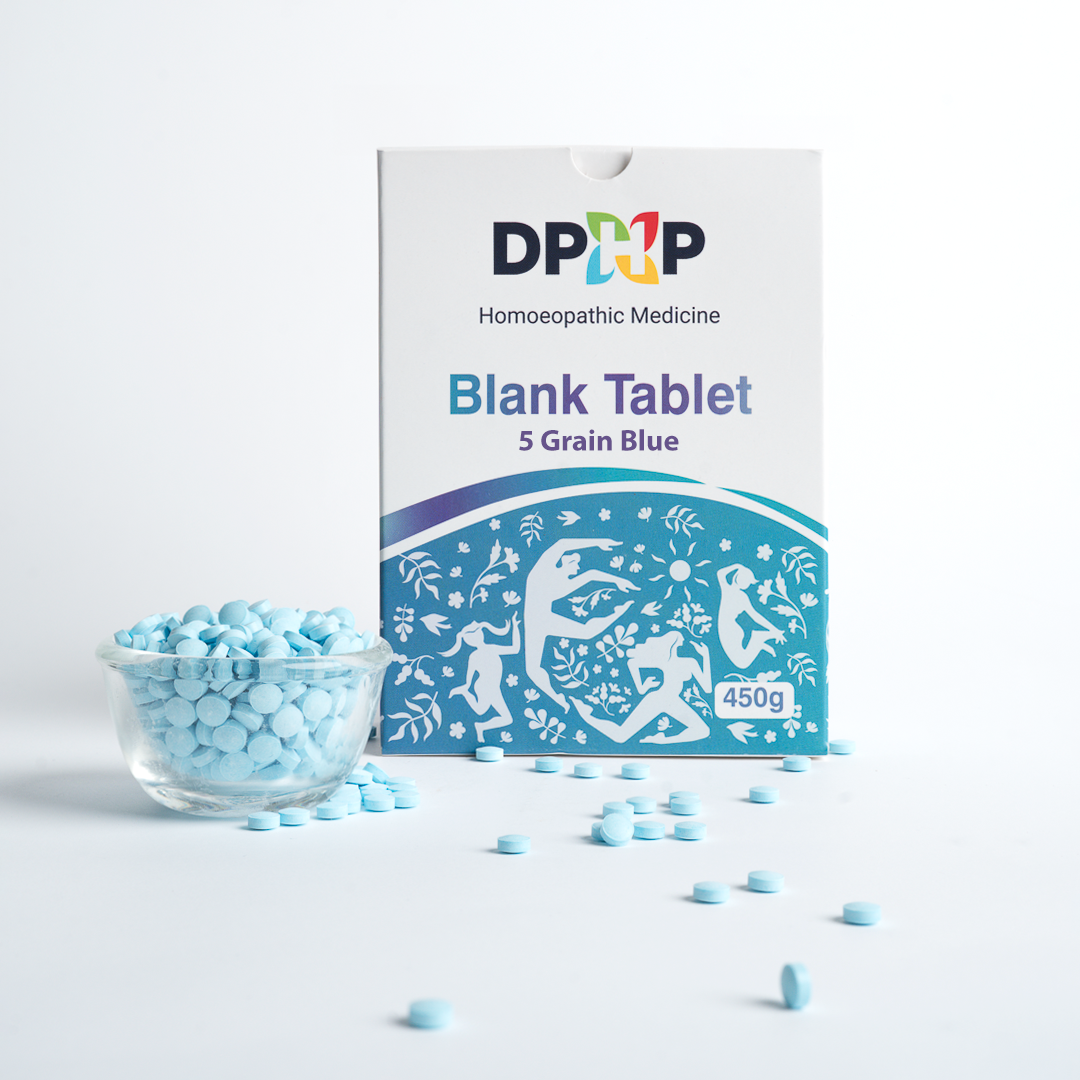 Blank Tablet Blue 5 Grain